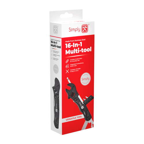 16-in-1 Multitool Adjustable Wrench