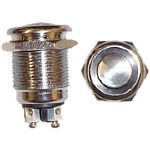 STAINLESS 20 AMP PUSH SWITCH
