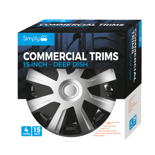 Set of 4 15 inches WRC 7469 Wheel Trims