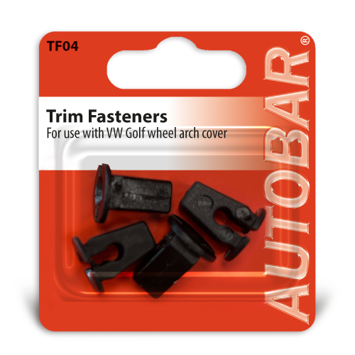 TRIM FASTENERS FOR USE WITH VW GOLF WHEEL ARCH COV