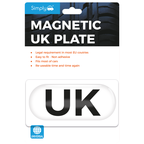 MAGNETIC UK PLATE