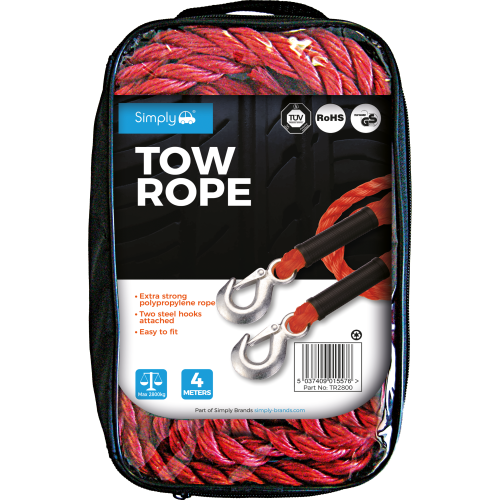 (AM6704) 2800KG 4M TOW ROPE