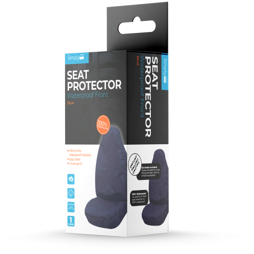 BLUE HD WATERPOOF SEAT PROTECTOR