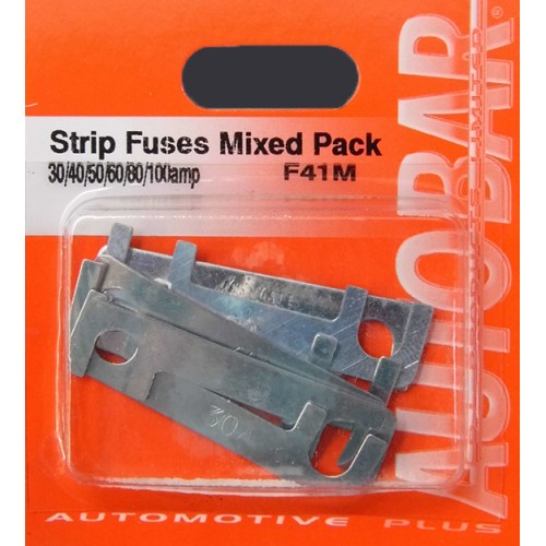 STRIP FUSES ASSORTED PACK30 / 40 / 50 / 60 / 80 /
