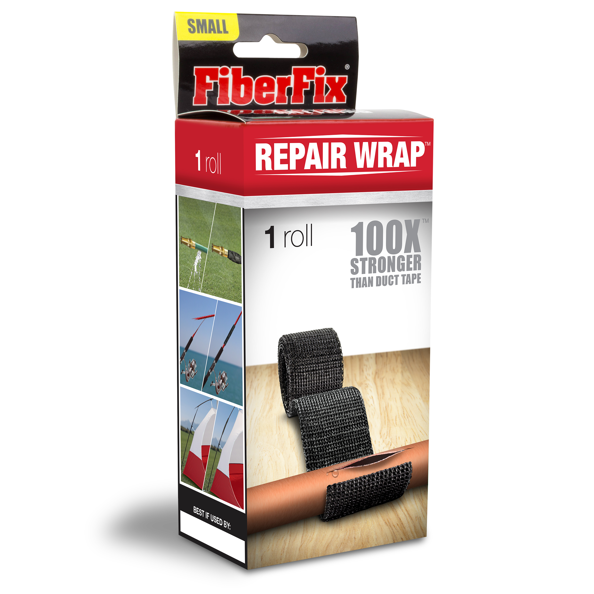 100x Stronger Than Duct Tape - Fiberfix is strong enough to make perminant repairs! 